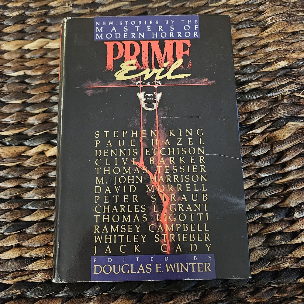 Prime Evil Edited By Douglas E. Winter 1988 NAL Hardcover Dust Jacket EUC